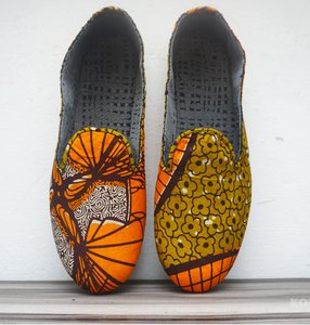 Africa African Print Shoes
